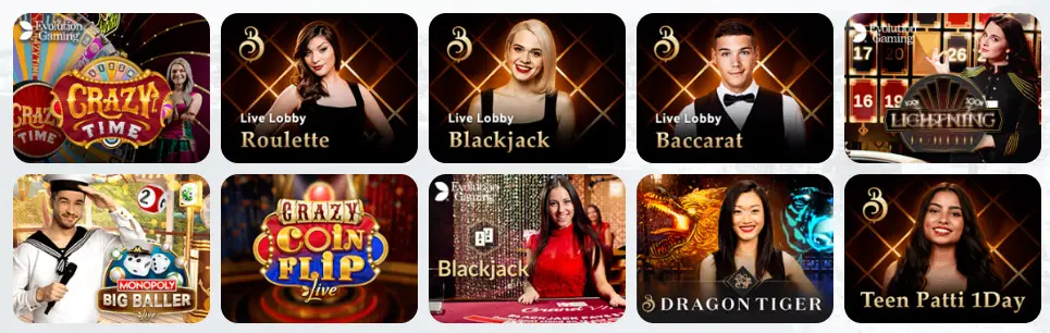 Live casino games JEETWIN CASINO